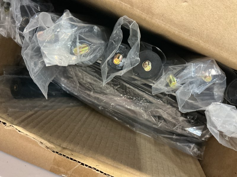 Condition photo showing Good Condition for sunmory floor lamp with shelves, standing lamps for living room, black
