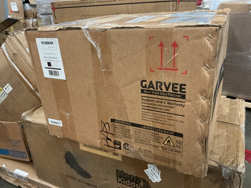 Condition photo showing Good Condition for garvee 6000 btu window air conditioner - cools rooms up to 250 sq.ft, dehumidifier function, 3 fan speeds, easy installation kit included white 6000 btu