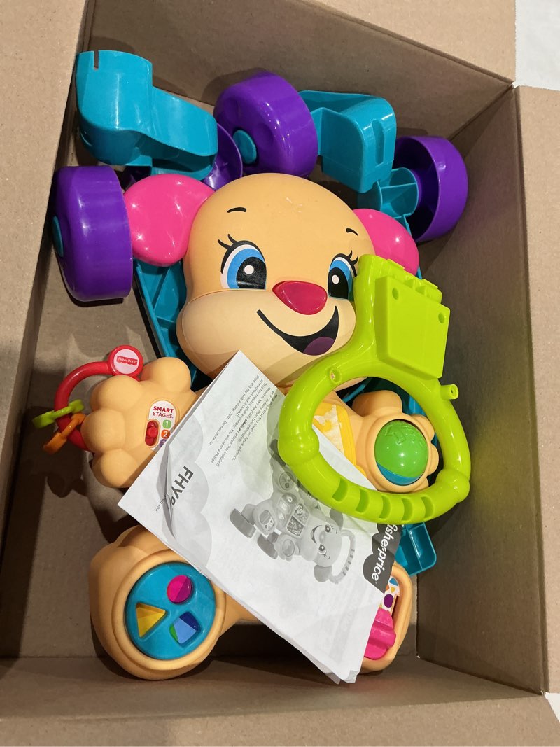 Condition photo showing Good Condition for fisher-price baby toy laugh & learn smart stages sis walker with educational music lights & activities for infants ages 6+ months