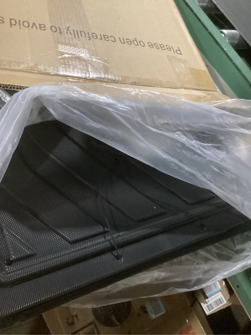 Condition photo showing Good Condition for for 2019-2024 2025 2026 X7 (G07) Cargo Liner & Backrest Mat: AOMSAZTO Custom Fit 2019-2026 BMW X7 All Weather Cargo Liner Anti Skid TPE Trunk Liner, Black Cargo Liner & Backrest Mat 2019-2025 X7