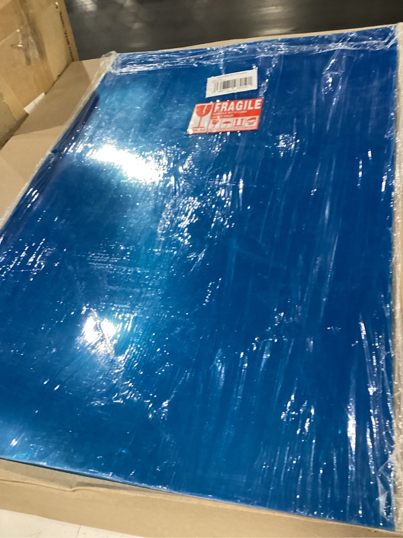 Condition photo showing Good Condition for icona bay pet plexiglass, thin & flexible plastic sheets (24x36 x 0.03 inch, clear, 2 pack), pet sheeting is pliable unlike acrylic, easy to cut for diy art projects & protective barriers 24x36 2