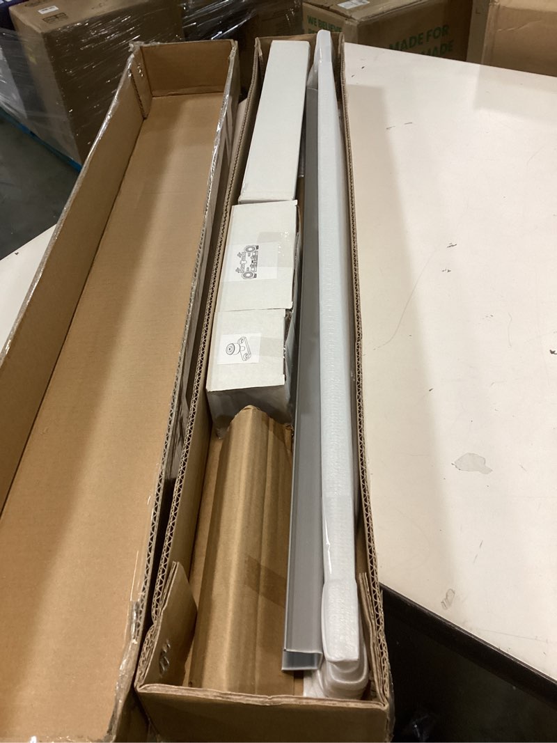 Condition photo showing Good Condition for JUBEST 38" Concealed Barn Door Hardware Kit with Soft Close Mechanism, Wall Mounted Invisible Sliding Door Track for Door Opening Width 30" to 34", Hidden Barn Door Hardware Kit, Door Needs Groove 38IN(No Door)