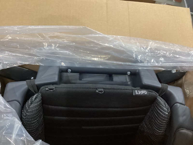 Condition photo showing As Is for chicco gofit cleartex plus backless booster car seat - static