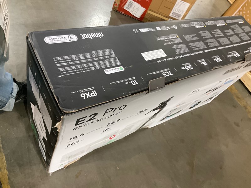 Condition photo showing Good Condition for segway ninebot e2 plus ii/e2 pro/e3 pro electric scooter, 15.5–20 mph, long range, dual elastomer suspension (e3 pro only), foldable adult scooter, ul 2272 & 2271 certified e2 pro - 21.7 miles