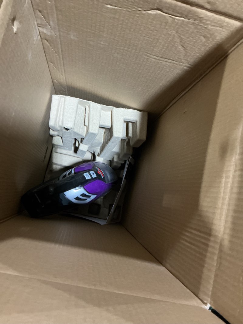 Condition photo showing As Is for shark nv752 rotator powered lift-away truepet upright vacuum with hepa filter, large dust cup capacity, led headlights, upholstery tool, perfect pet power brush & crevice tool, bordeaux