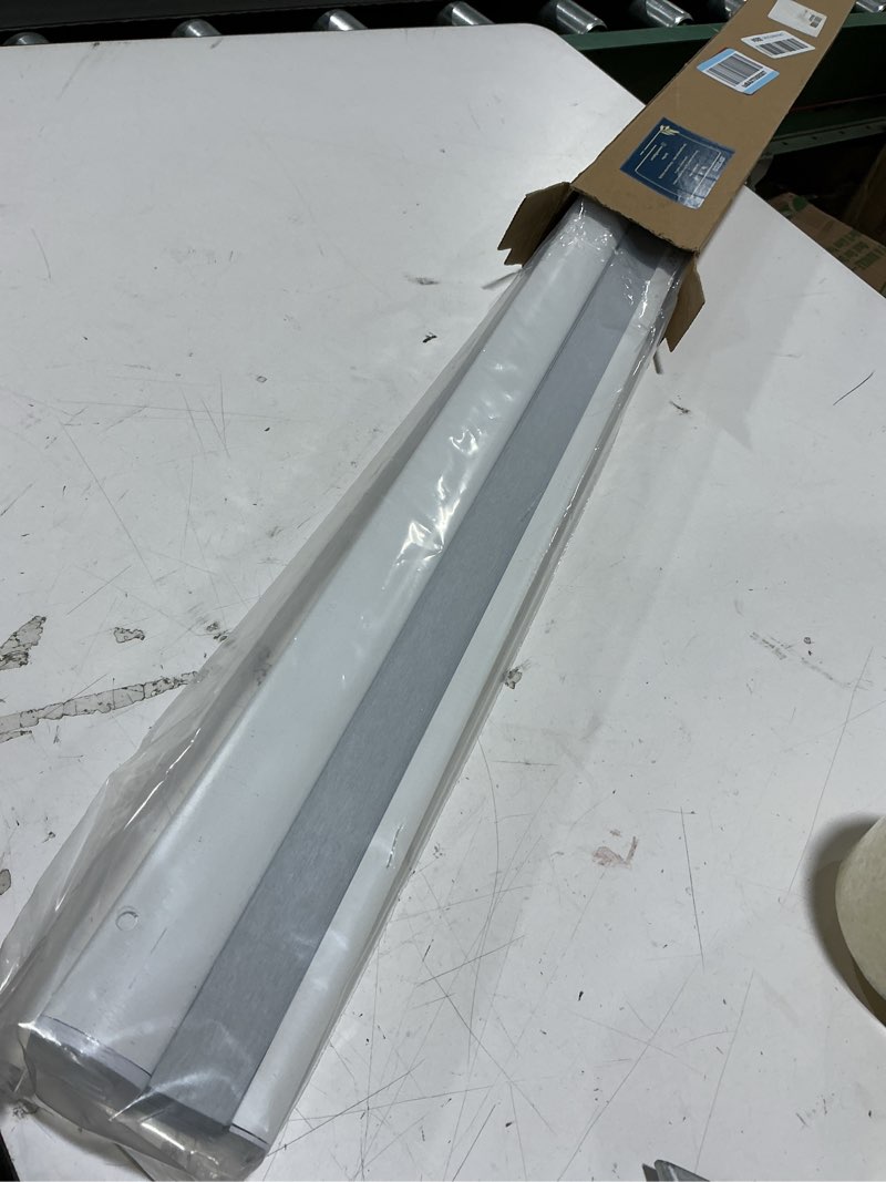 Condition photo showing New/Like New for joydeco no tools no drill window blinds for indoor windows, blackout shades cellular shades cordless, no drill blinds for windows, window shades for home, bedrooms, doors (white, 25" w x 64" h) white - no drill design 25"w x 64"h