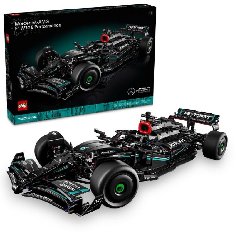 LEGO Technic Mercedes-AMG F1 W14 E Performance Model