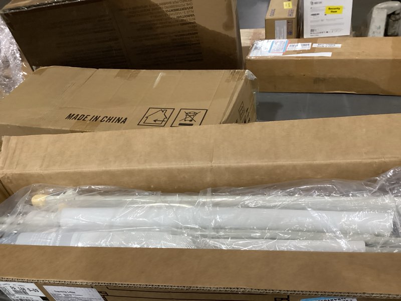 Condition photo showing New/Like New for bed rail for toddlers twin, full, queen, king & cal kingmattress size | swing down rail guard | mattress side rail for kids (gray and white, (3 sides for twin size) 75x75x39 inch) gray and white (3 sides for twin size ) 75x75x39 inch