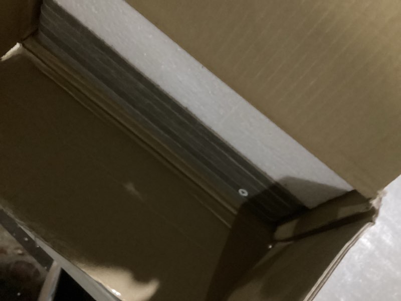 Condition photo showing Good Condition for Furinno TURN-N-TUBE Storage Shelves, 5-Tier Book Shelf, Corner Shelf, Toolless Open Shelves, for Organization and Storage, Living Room, Garage, Home Office, French Oak French Oak/Black 5-Tier Round Tube