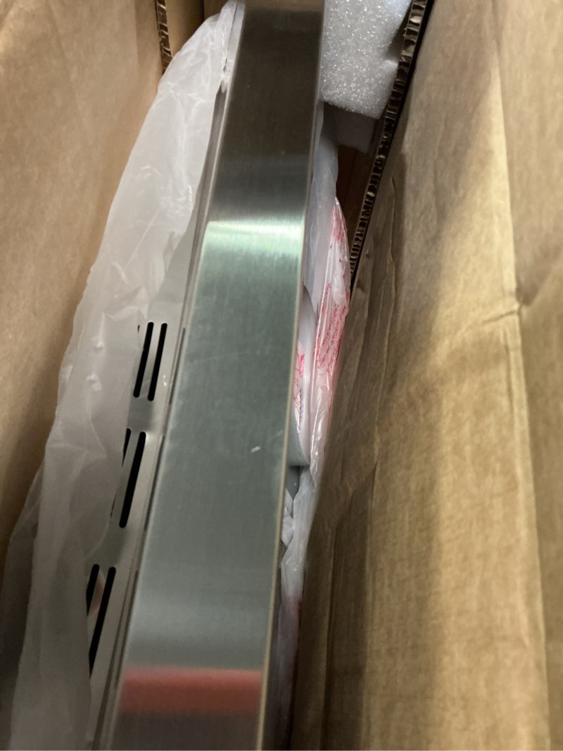 Condition photo showing Good Condition for Midea MVU30W2AST Range 30 Inch Under Cabinet Vent Ductless Convertible with Durable Stainless Steel, 200 CFM Kitchen Hood with 2 Reusable Filter, 2 Speed Exhaust Fan Under Cabinet Vent 200 CFM 2 Speed