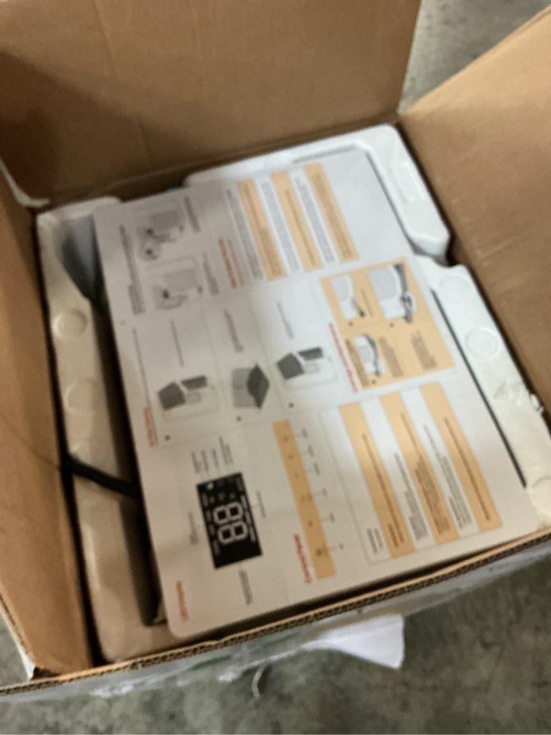 Condition photo showing As Is for 10000 BTU Portable Air Conditioner, 3-in-1 Cooling, Dehumidifier & Fan, Quiet Sleep Mode Less Than 53dB, Self-Evaporating, Windowless AC for Rooms Up to 350 Sq. Ft., Remote & Window Kit Included