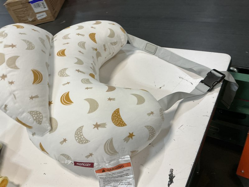 Condition photo showing Good Condition for  momcozy original nursing pillow and positioner, plus size breast feeding pillow for more support for mom and baby boy or girl?baby essentials for nursing or bottle feeding and removable cotton cover