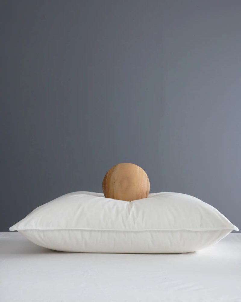 quince premium down alternative pillow medium/firm size 20inx26in