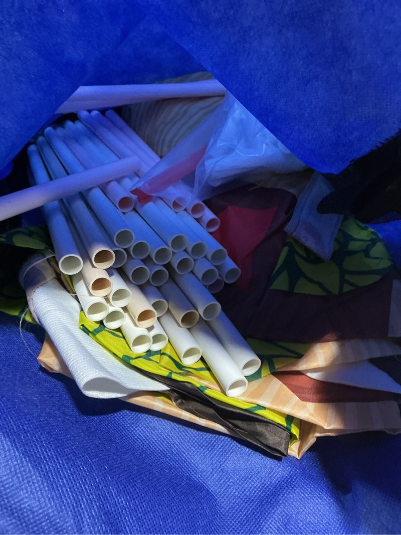 Condition photo showing As Is for SweHouse Kids Play Tent Indoor: Clubhouse Tent for Toddler with Roll-up Door & Windows Playhouse - Boy Girl Tent Outdoor Birthday Gifts Toys Kids Tent