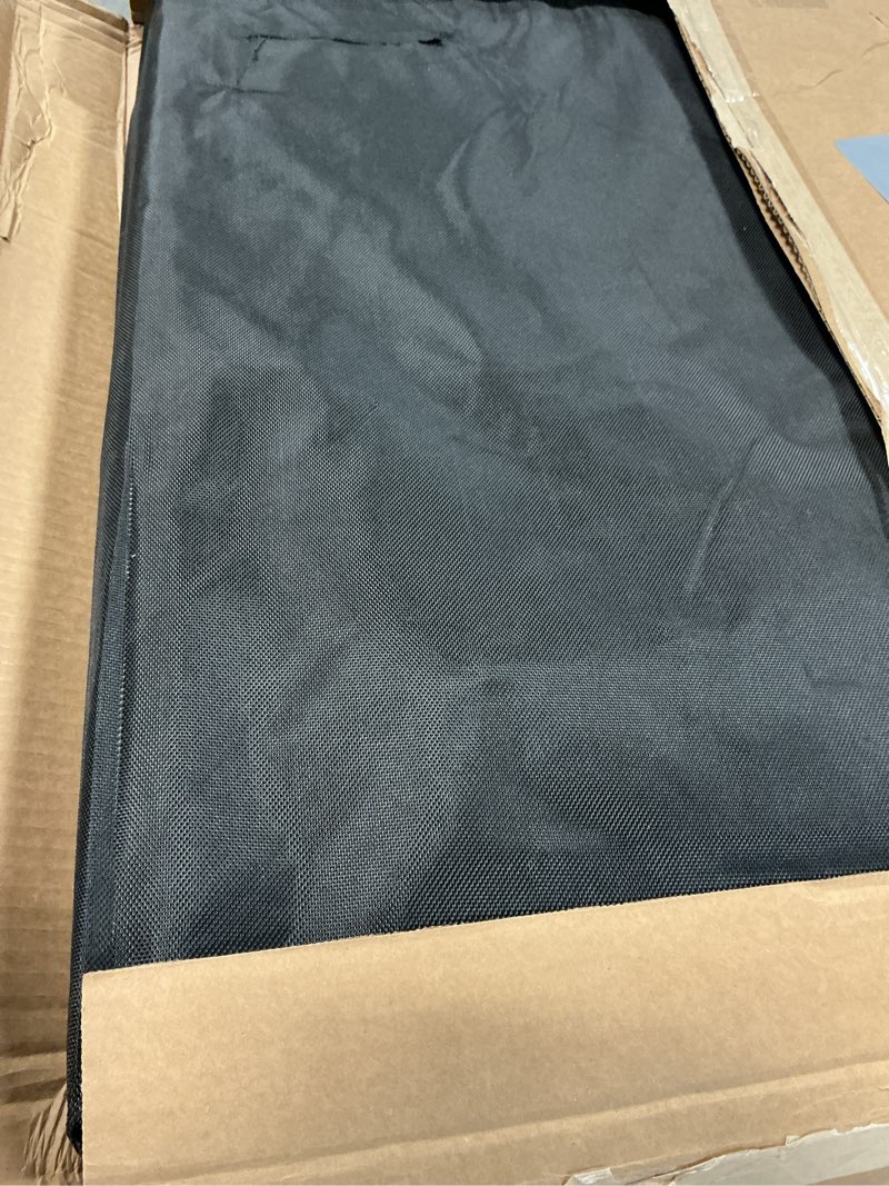 Condition photo showing Good Condition for SHARLOVY XL Truck Back Seat Extender for Dogs, Large Hard Bottom Dog Car Seat Cover for Back Seat, Heavy Duty Dog Car Hammock, Waterproof Pet Seat Covers for Trucks, F150, Ram1500 and Large SUV For Large Truck Black+Orange for Truck