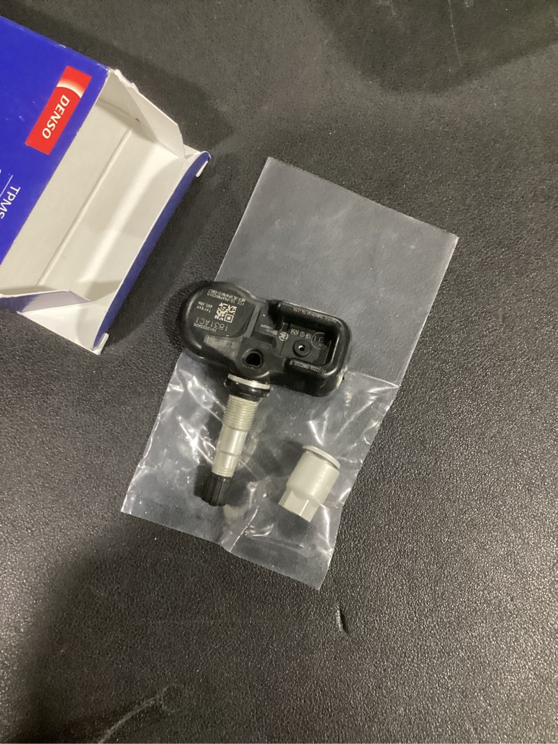 Condition photo showing As Is for Denso Tire Pressure Monitoring System (TPMS) Sensor - 550-0105 (Fits Select Models and Years of Lexus, Scion, Subaru, and Toyota Vehicles)