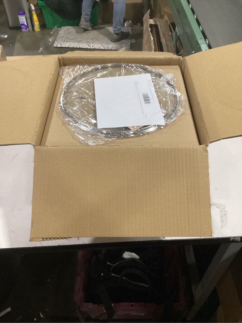 Condition photo showing New/Like New for Bakken 12.5 Quart Ceramic Coated Stock Pot with Lid, Easy Clean Nonstick Pot, Tempered Glass Lid, Riveted Stainless Steel Handles, Oven Safe Up To 500°F, PTFE & PFAS Free, All Stove Compatible, Black Black 12.5 Quarts