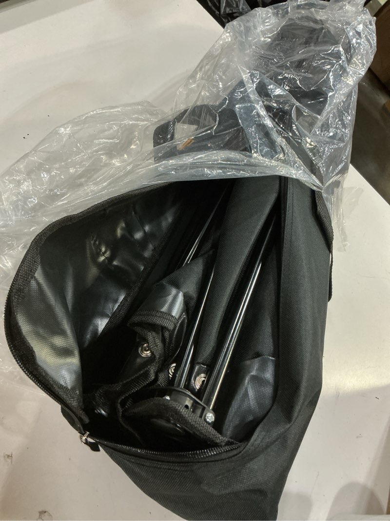 Condition photo showing Good Condition for trashmigo portable trash can - collapsible, indoor/outdoor trash bag holder for garbage - durable trashcan for beach, camping, tailgate, picnic and more... (black)