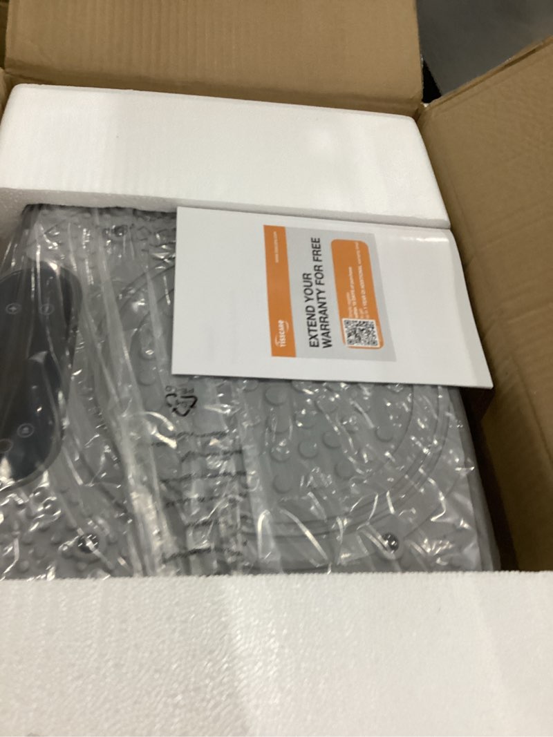 Condition photo showing As Is for Vibration Plate Exercise Machine: TISSCARE Vibrating Plates for Weight Loss and Lymphatic Drainage, 400lbs Shake Plate Whole Body Workout Platform for Home Fitness Fat Burner Gifts