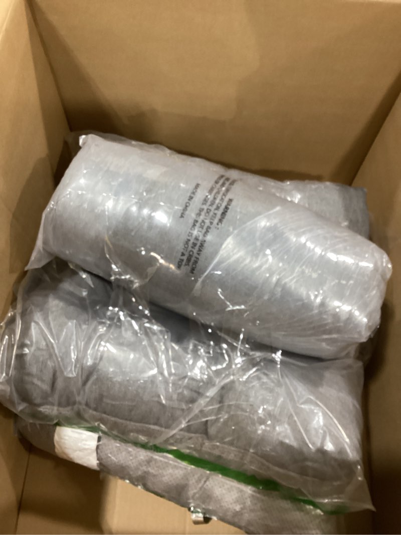 Condition photo showing Good Condition for love's cabin memory foam chair cushions set of 4, 19"x19"x3.5" indoor & outdoor seat pads for dining, kitchen, office, patio chairs - grey grey 19"x19"x3.5" (4 pack)