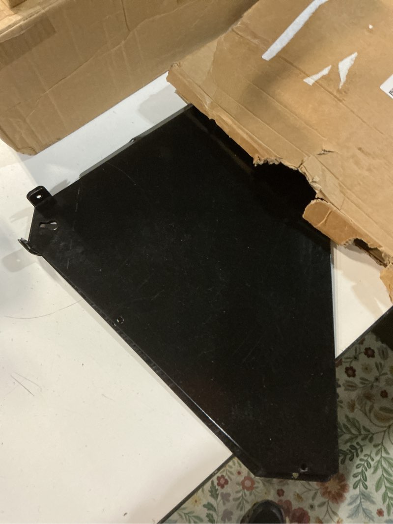 Condition photo showing Good Condition for metal squirrel baffle for 4x4 post, 21 inches wide,adjustable opening size for minimum 0.4 inch bird feeders pole, squirrel baffle for bird feeders without removing shepherd's hooks. 1pack. adjustable for 4x4 post
