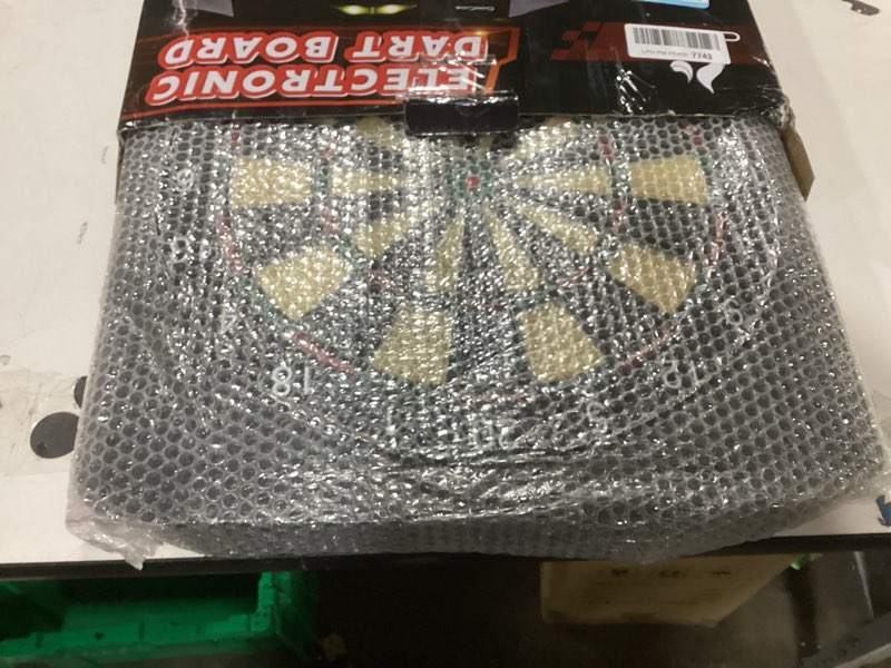 Condition photo showing Good Condition for Electronic Dartboard, Electric Soft Tip Dart Boards for Adults with Heckler and Lights Effects, Digital Dart Boards with 6 Darts, 100 Soft Tips