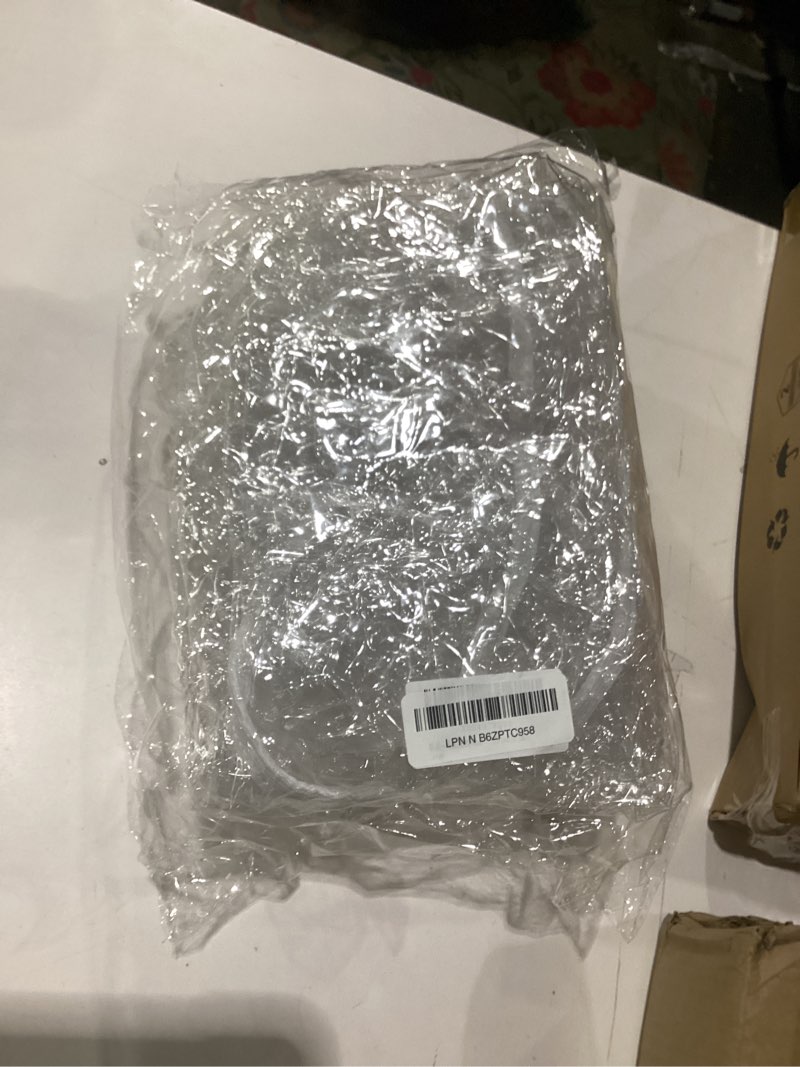 Condition photo showing Good Condition for Similar to stock photo!!! LIBERECOO Oval Fitted Vinyl Tablecloth - Cream Wood - 68\" x 48\" (Oval) - Waterproof, Elastic Edged for Secure Fit, Easy to Clean Plastic Table Cover Cream Wood 68\" x 48\" (Oval)