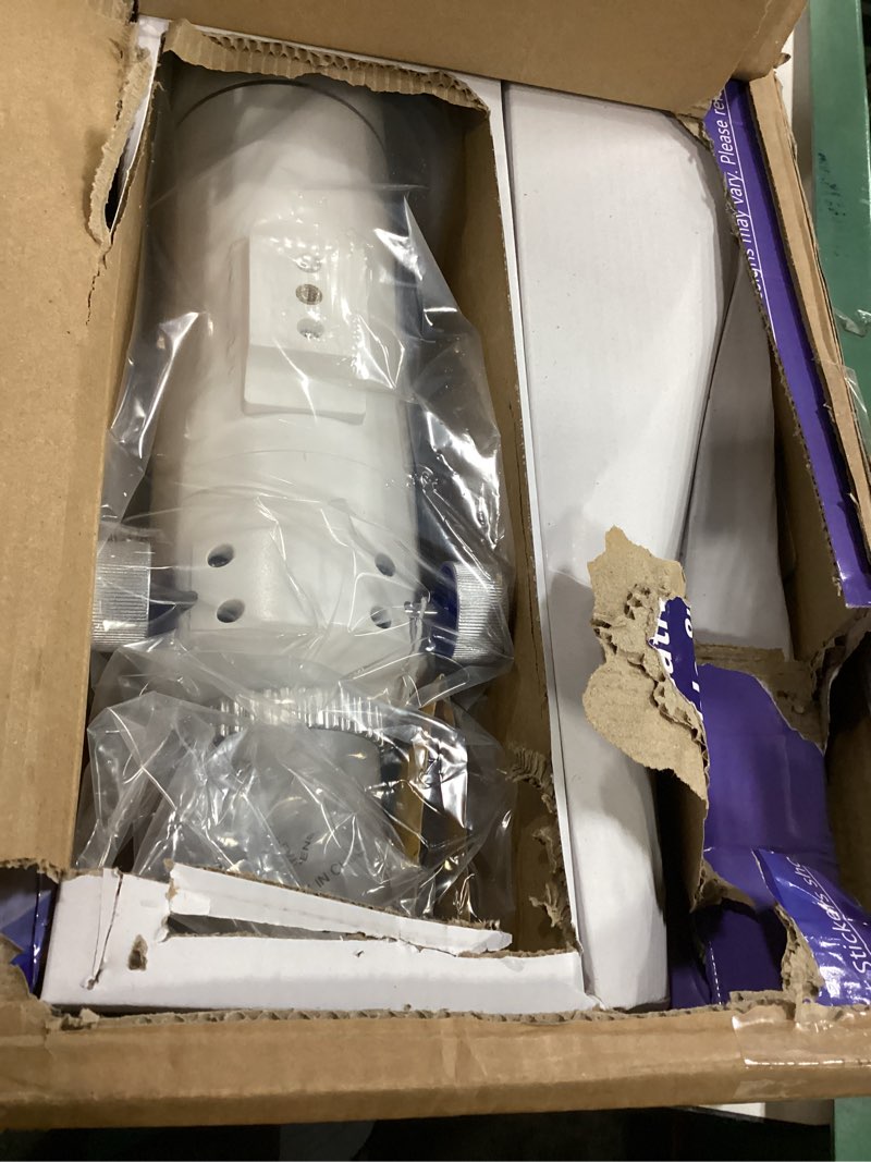 Condition photo showing Good Condition for Hawkko Telescope for Adults & Kids – 80mm Aperture 500mm Telescopes for Adults Astronomy, (20X-150X) Portable Refractor Telescope Kit for Beginners with Decorate Stickers, AZ Tripod, Phone Adapter 80500-White