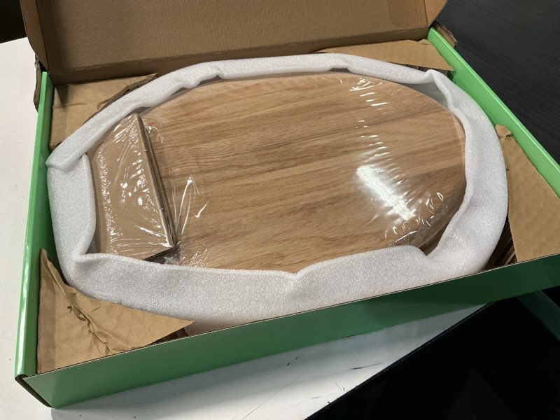 Condition photo showing Good Condition for toilet seat, oak wood, solid wood, high gloss finish, piklids (elongated)