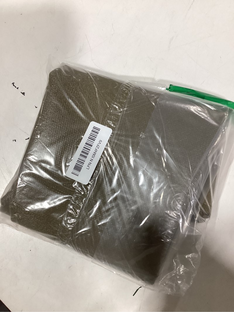 Condition photo showing Good Condition for FLASLD Fireproof Fireplace Hearth Mat 24×42Inch Half Round Hearth Rug Protects Floors from Sparks Embers, Brown 24×42inch Brown