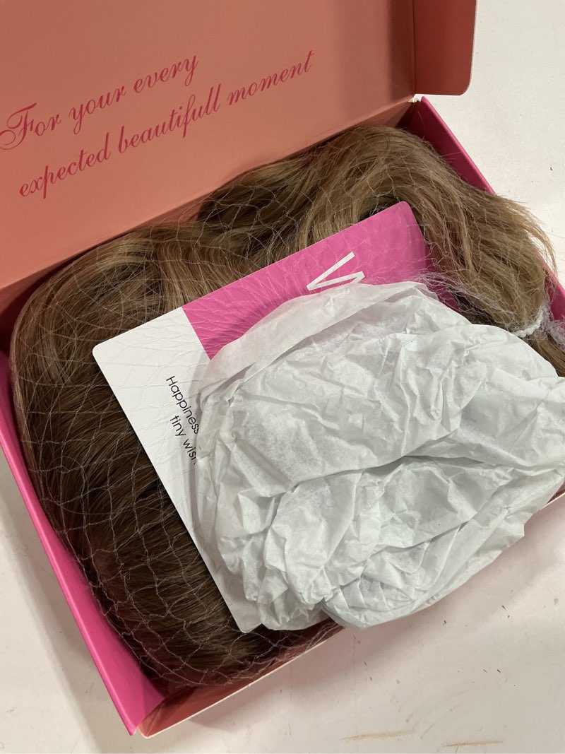 Condition photo showing New/Like New for MORICHY Short Wavy 10 Inch Hair Topper for Women, Lightweight & Breathable Wiglet for Thinning Hair with 6.5"x6.5" Base, Instantly Adds Volume and Coverage 10 Inch Dirty Blonde with Brown root