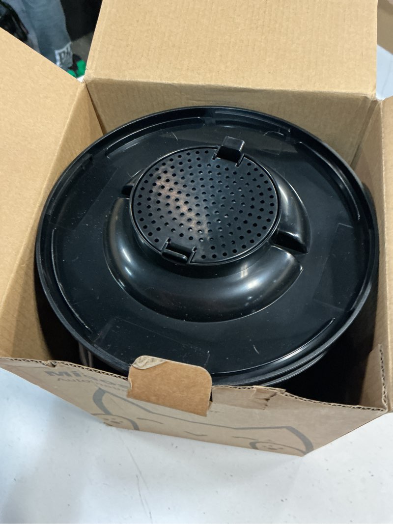 Condition photo showing As Is for automatic cat feeder,2.4g wifi timed auto cat food dispenser with 10s voice recorder,dual power supply,4.2l auto cats feeder(black, 4.2l wifi single bowl) black 4.2l wifi single bowl