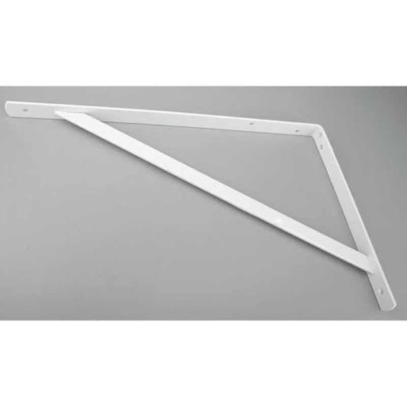 Heavy Duty Shelf Stand, White, 500 Pounds