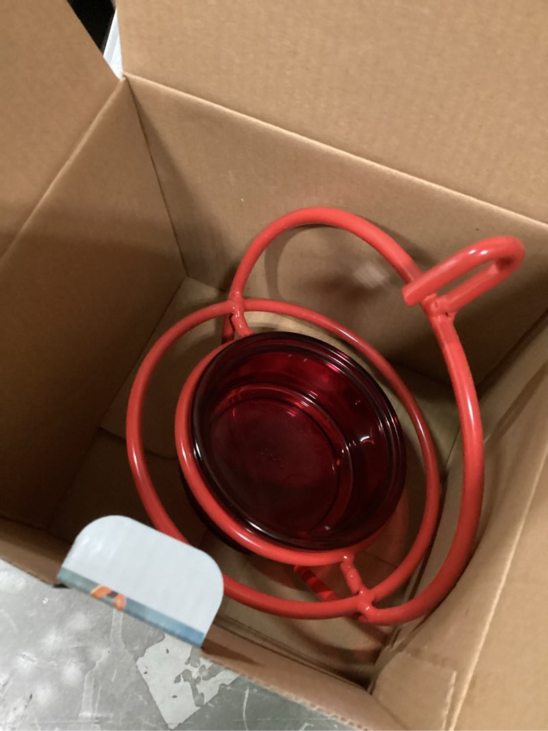 Condition photo showing Good Condition for Mosaic Birds M047-200-O Hummble Bold Bird Feeder Orange