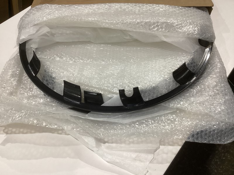 Condition photo showing New/Like New for for Tesla Model Y 21 Inch Wheel Rim Protector Hubcaps Uberturbine Wheels Rim Cover Tire Trim Rings Matte Black 4Pcs Model Y Accessories Matte Black 21 in