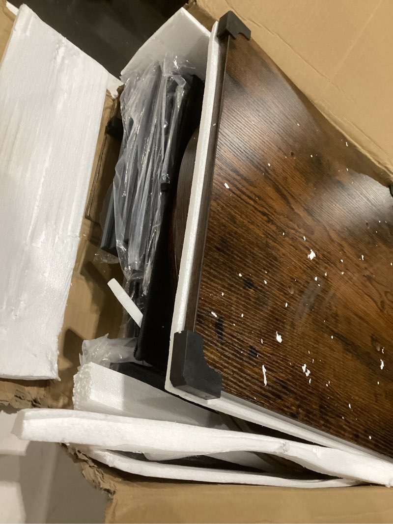 Condition photo showing As Is for housolution wood shelves