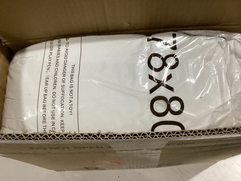 Condition photo showing Good Condition for drovan mattress pad king size - extra thick mattress cover - pillow top deep pocket with breathable 7d spiral fiber filling cooling mattress topper white king