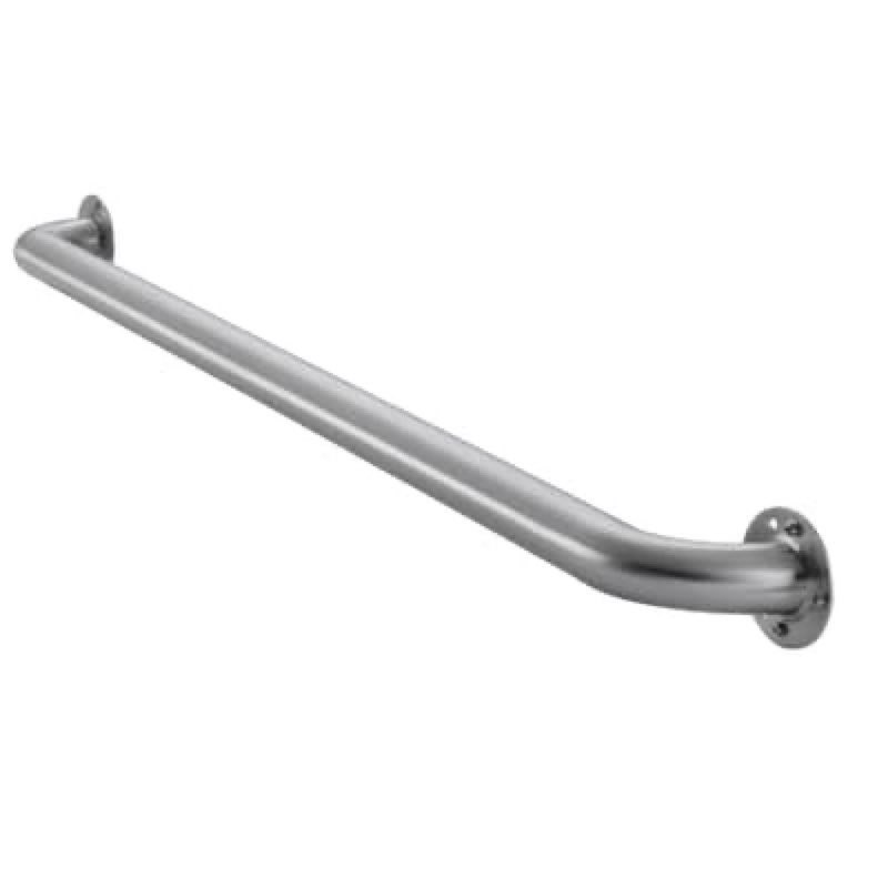 project source exposed screw 42-in stainless steel wall-mount ada compliant grab bar