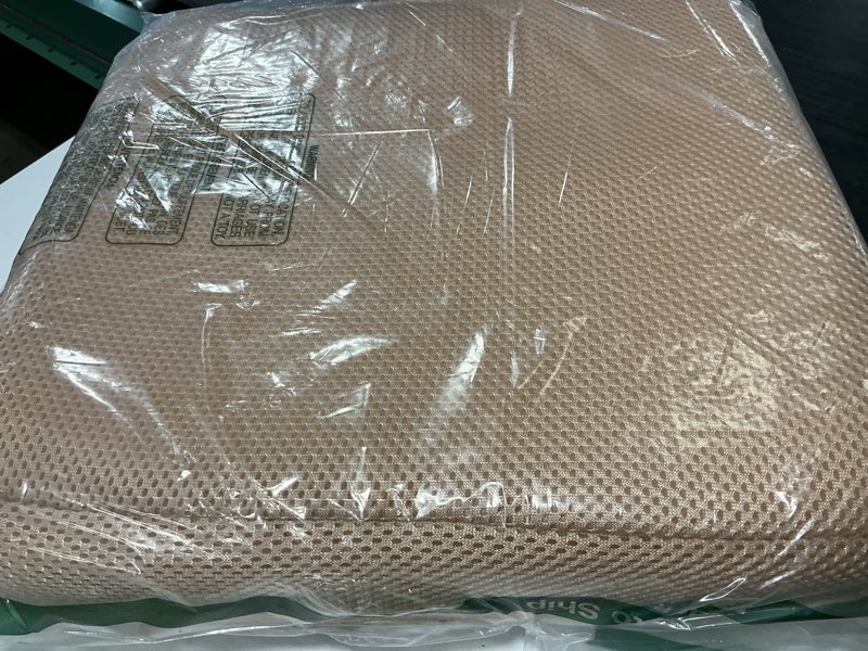 Condition photo showing Good Condition for extra thick chair cushion, adult booster seat cushion, easy rise for elderly, office chair booster seat elevation pillow extra firm riser supportive lift cushion with carry handle 19"x18.5"x4.7"