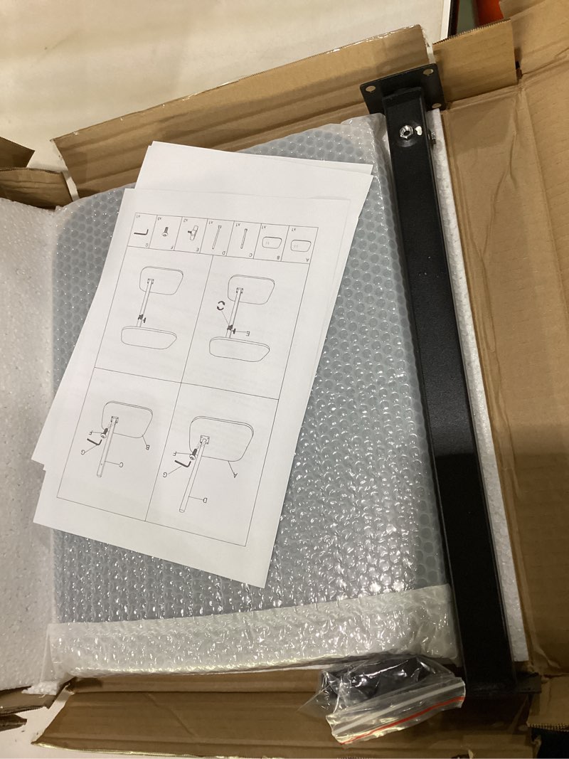 Condition photo showing New/Like New for Adjustable Height Couch Side Table with 360° Swivel Top | Sturdy Metal C-Design | Sofa, Bed, Living Room Tray (Easy Assembly & Space Saving)