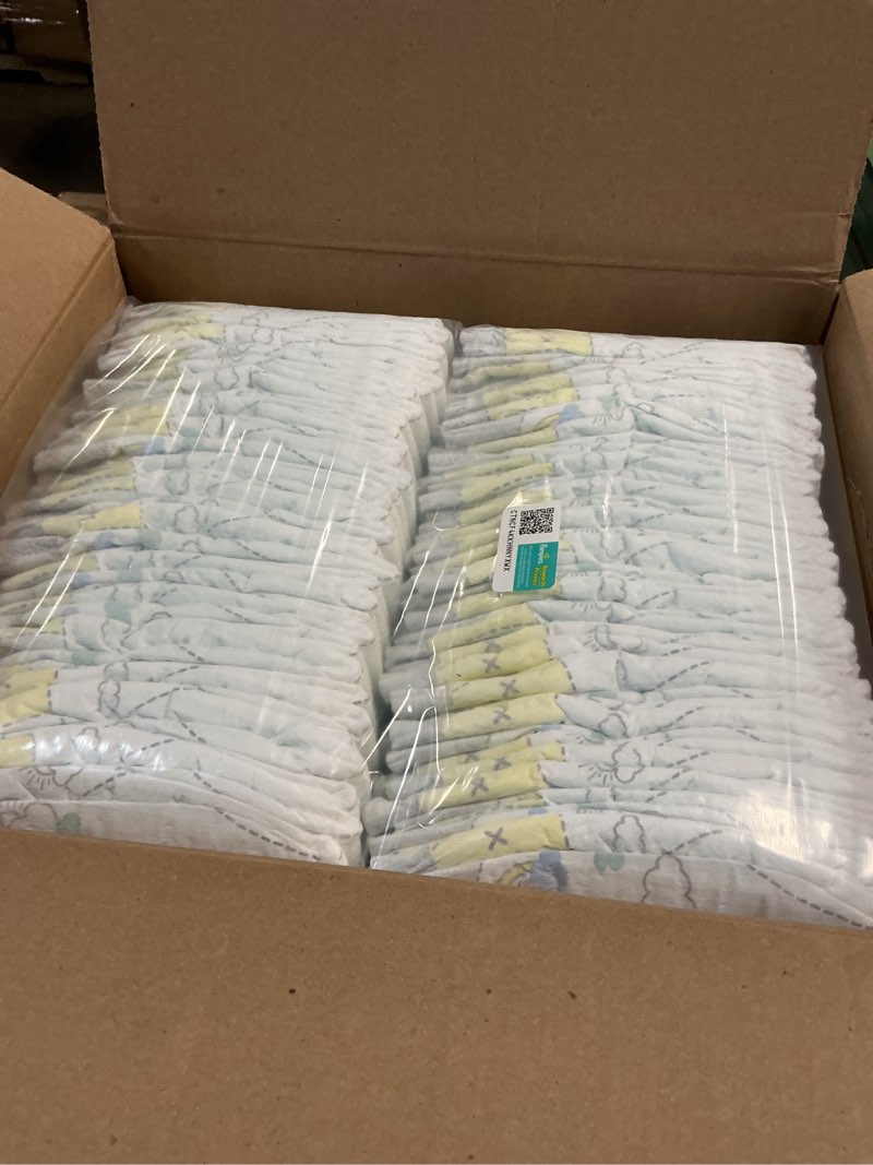 Condition photo showing New/Like New for Pampers Swaddlers Diapers, Size 1 (8-14 lbs), 198 Count, Absorbent, Keeps Baby Dry and Comfortable, Skin Safe Disposable Baby Diaper (Packaging May Vary) Size 1 198