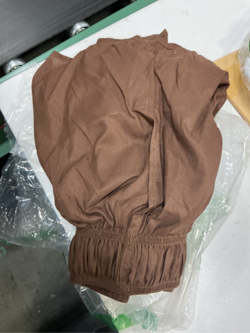 Condition photo showing Good Condition for rimela twin/twin xl bed skirt for dorm & campus, split corners 15 inch drop dust ruffle, wrap-around elastic, wrinkle & fade resistant, machine washable, easy install, chocolate brown chocolate brown twin xl-15" drop