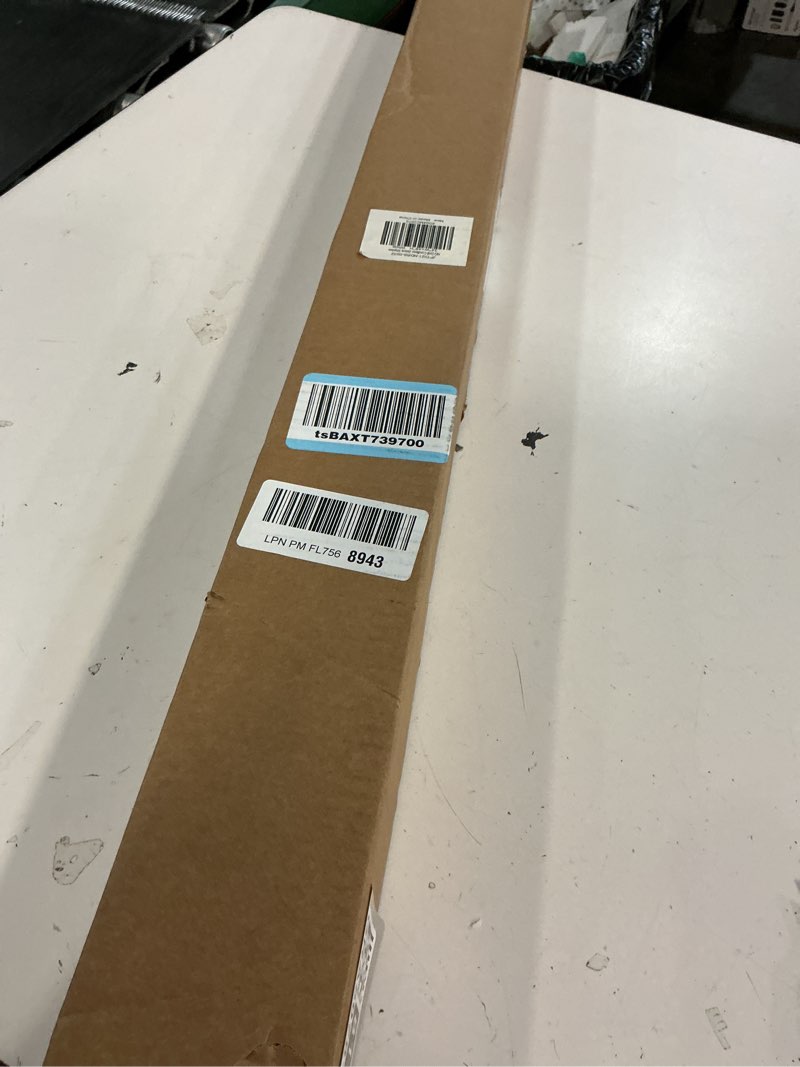 Condition photo showing Good Condition for lazblinds no-drill cordless zebra blinds - dual layer light filtering & room darkening, free-stop lift, easy install, day & night privacy with valance for window 34" w x 48" h, white 34"w x 48"h white