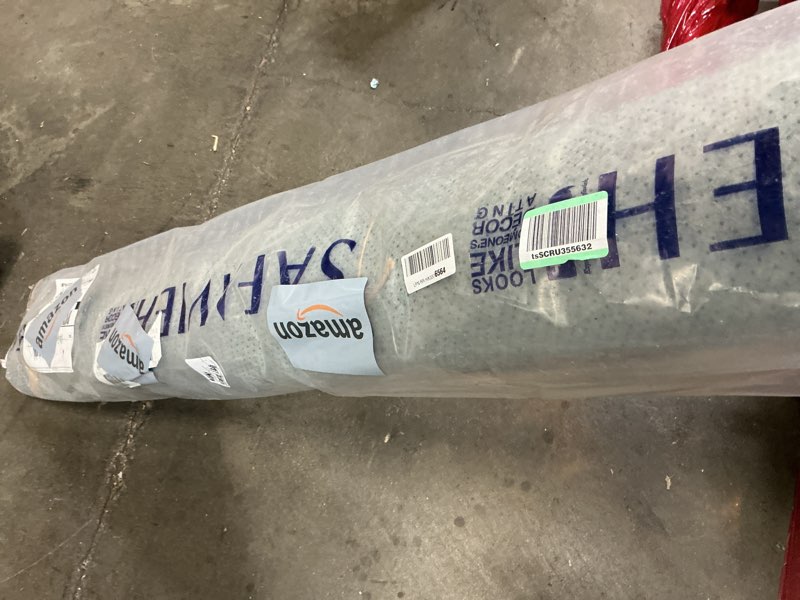 Condition photo showing As Is for Natural Fiber Basket Weave NF114 Power Loomed Indoo