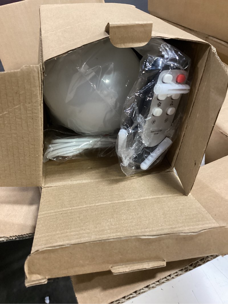 Condition photo showing Good Condition for 17'' ceiling fan with light and remote, 10800mah battery operated gazebo fan?outdoor hanging fan for gazebo, rv?patio, camping tent, greenhouse,porch ?chicken coop, usb-c fast charge small