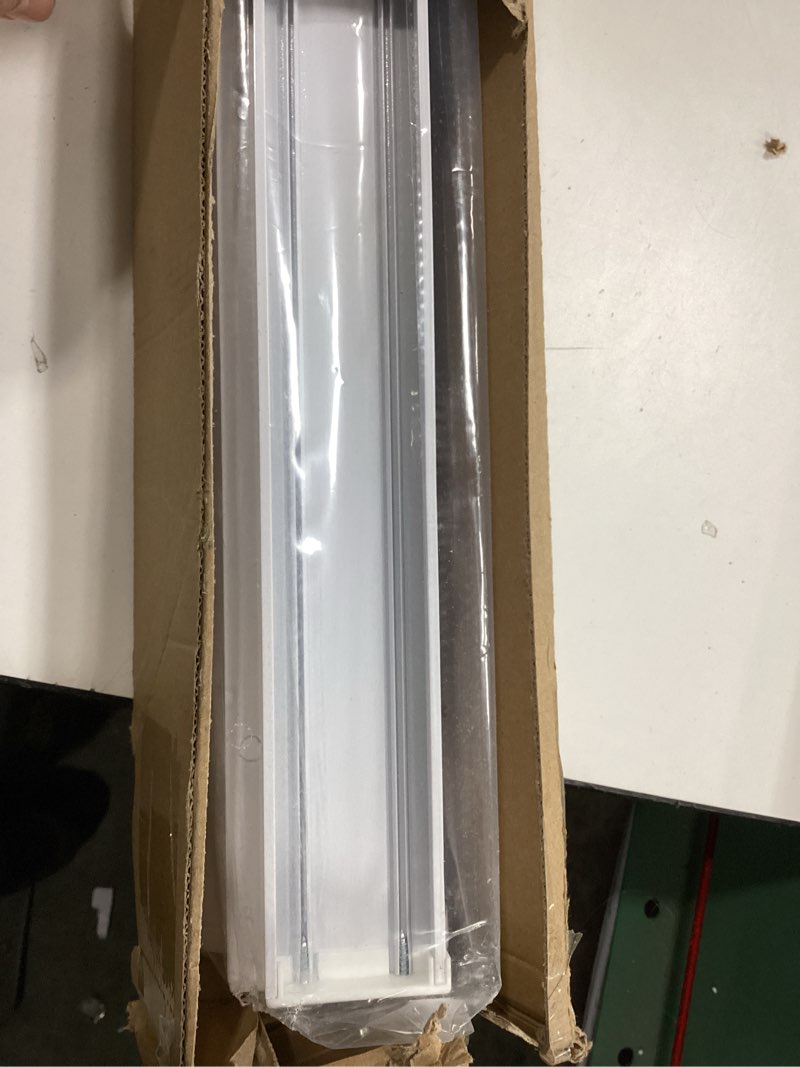 Condition photo showing Good Condition for Joydeco Cordless Zebra Blinds for Windows, Dual Layer Free-Stop Zebra Shades Privacy Light Control for Day and Night, Light Filtering Sheer Blinds for Indoor Windows, Home (35" W X 75" H, White) Off-white 35" W x 75" H Ready Made