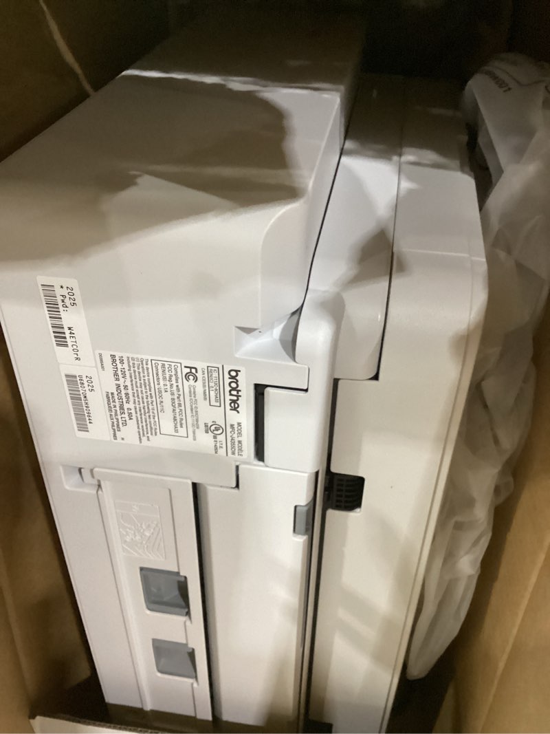 Condition photo showing As Is for brother inkvestment 4355 wireless color inkjet all-in-one printer with 1.8” color display and manual feed slot | includes refresh subscription trial(1) (mfc-j4355dw) current model: mfcj4355dw new