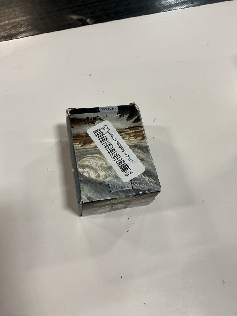 Condition photo showing New/Like New for dragon shield | matte dual art sleeves | mtg landfall series | 100 ct - smooth & tough premium tcg sleeves | compatible with pokemon, one piece & magic the gathering | marsh flats