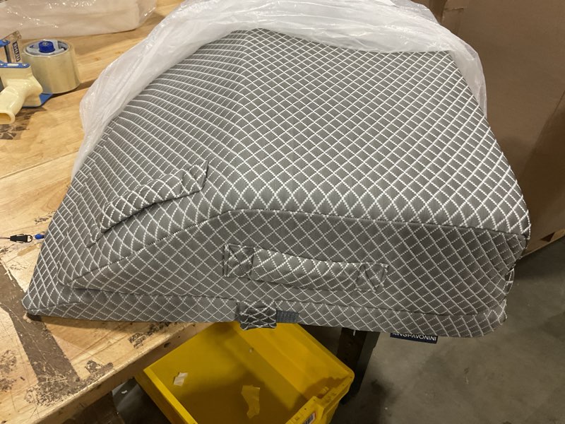 Condition photo showing Good Condition for adjustable leg elevation pillows for swelling, cooling gel memory foam wedge pillows for after surgery, sciatica back knee hip ankles pain relief, leg pillows for sleeping blood circulation