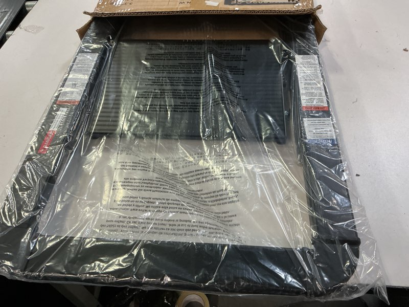 Condition photo showing Good Condition for kingrack step ladder, 2 steps, folding step ladder with handrail, non-slip household ladder with folding safety, aluminium step stool, maximum load 150 kg, black 2-step with handrail black